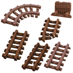 Terrain Crate: Rails anciens