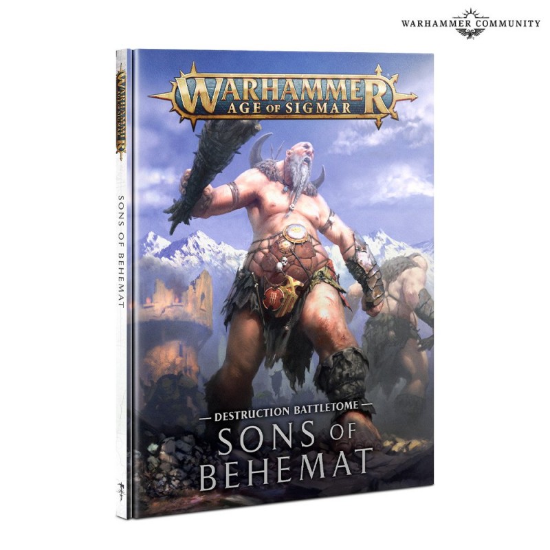 copy of Battletome Sons of Behemat (Hardback) (FRENCH)