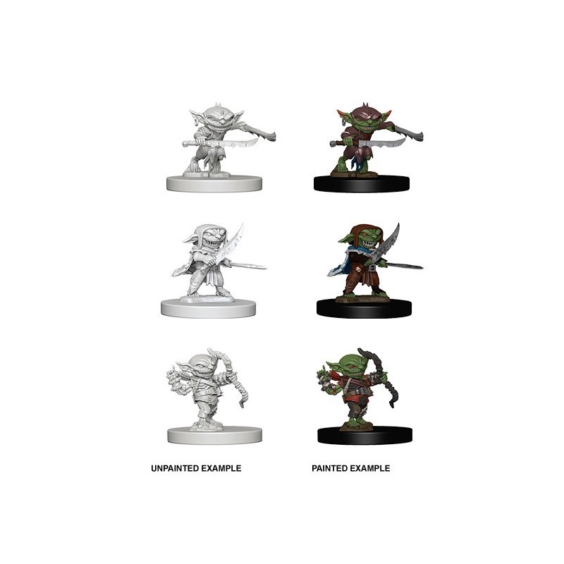 Pathfinder Deep Cuts Unpainted Miniatures: Goblins